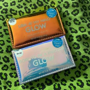 Two mini highlighter pallets